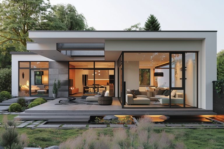 Comment concevoir un plan de maison moderne de plain-pied ?