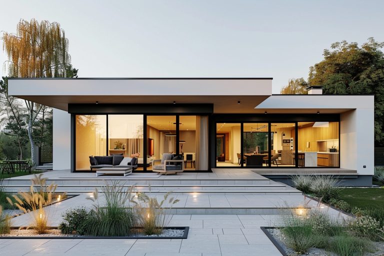 Comment concevoir une maison moderne en plain pied ?