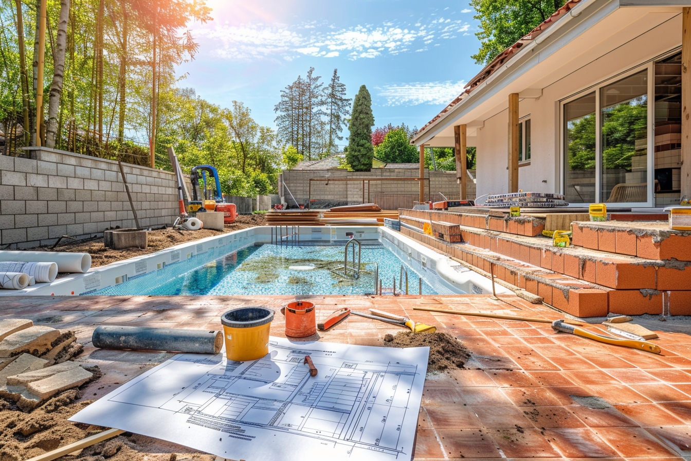 Comment construire votre propre piscine avec les produits de Castorama ?