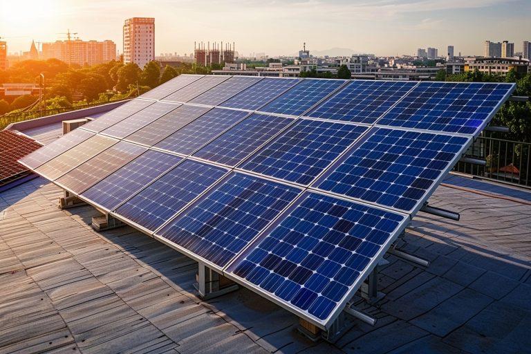 Comment installer un panneau solaire sur un toit plat ?