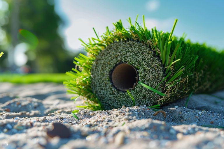 Comment poser du gazon synthétique sur du sable ?