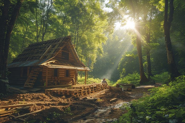 Construire une cabane en palette : un projet écologique et créatif
