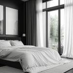 Élégance en noir et blanc : Transformer votre chambre
