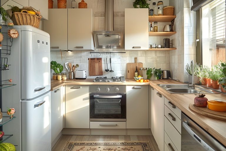 Maximiser l&rsquo;espace dans une cuisine de 4m2
