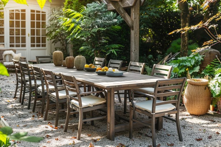 Pourquoi la table de jardin Leclerc est-elle le choix idéal pour vos espaces extérieurs?
