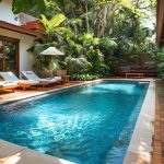 Pourquoi opter pour une piscine semi-creusée dans votre jardin ?