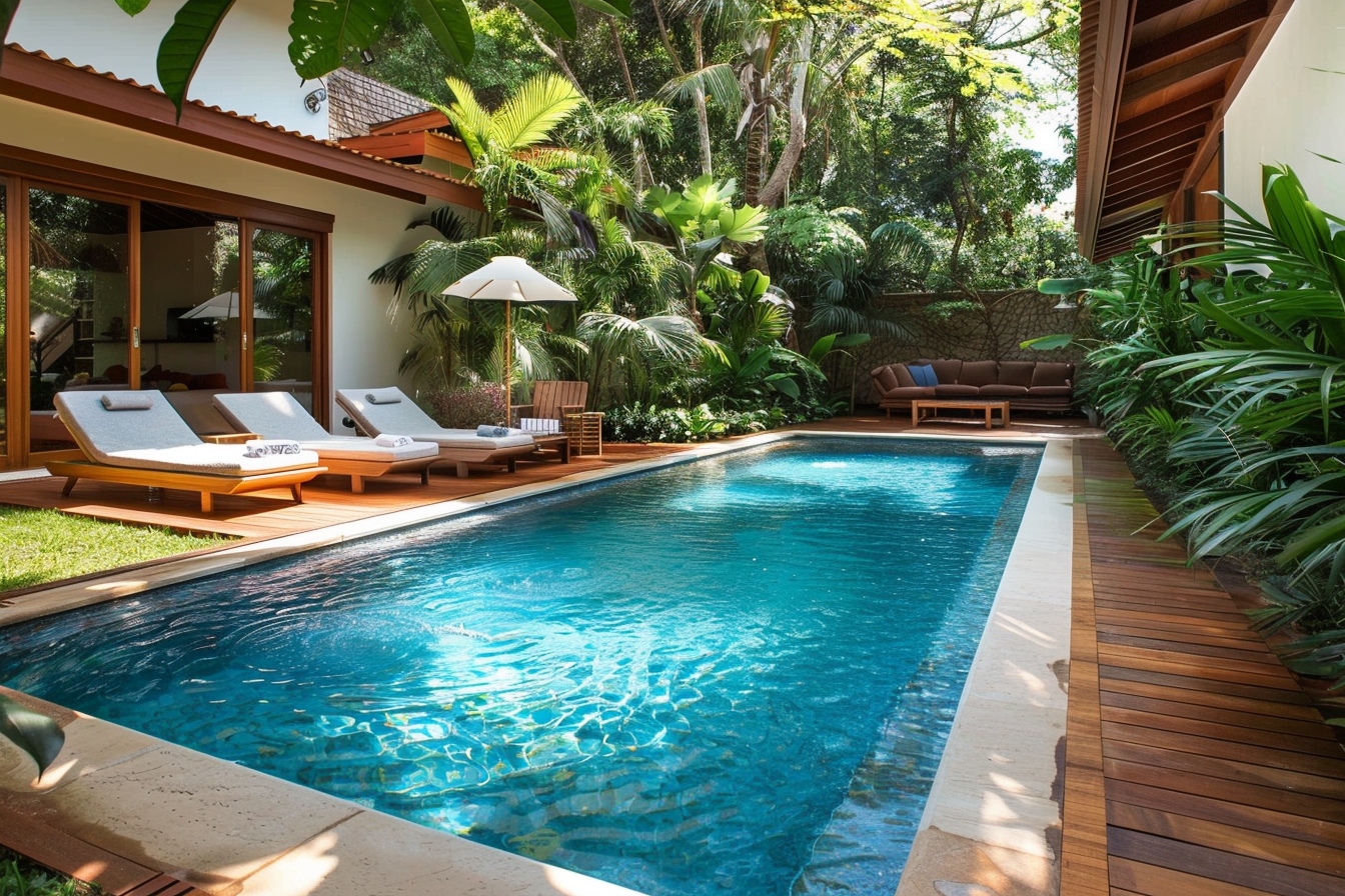 Pourquoi opter pour une piscine semi-creusée dans votre jardin ?