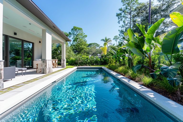 Pourquoi opter pour une pose de piscine semi-enterrée ?