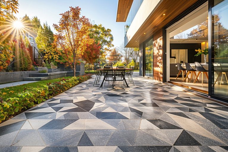 Transformez votre extérieur avec le carrelage sur plot