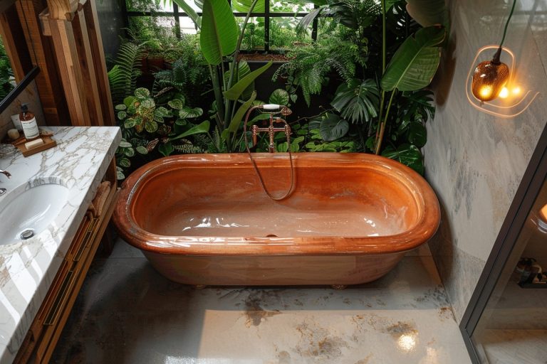 Transformez votre salle de bain avec l&rsquo;élégance du terracotta